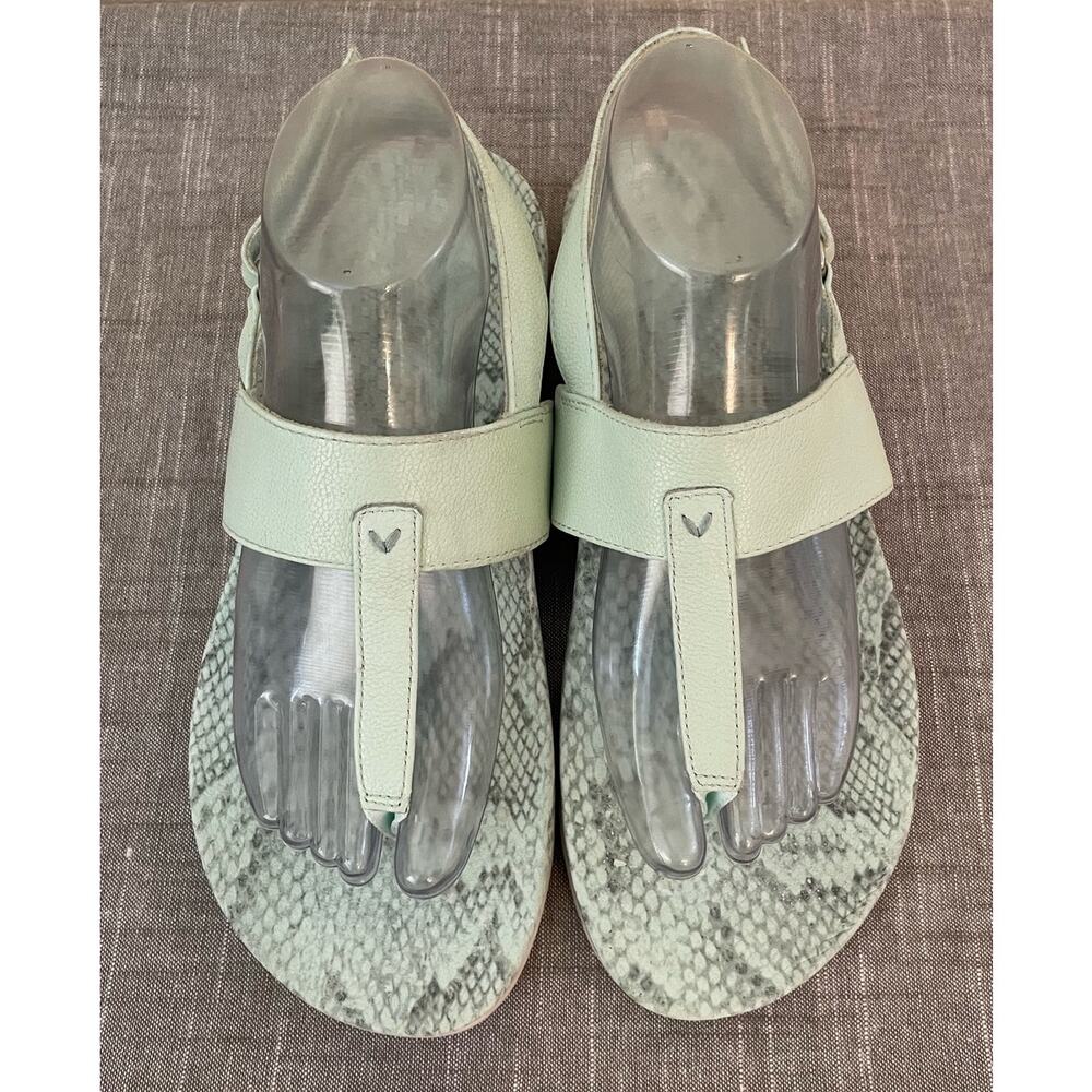 VIONIC Tala Womens Size 9 Mint T-Strap Slingback Sandals - Picture 3 of 12